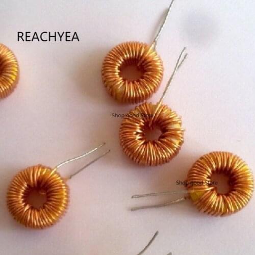100pcs/lot naked 220UH 3A Toroidal inductor winding inductance magnetic ring inductance (lm2596 dedicated)