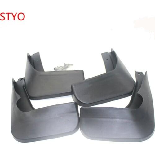 STYO Car Mud Flaps Splash Guard- Soft material Mudguards/ car fender fit for VW POLO Hatchback 2014-2016