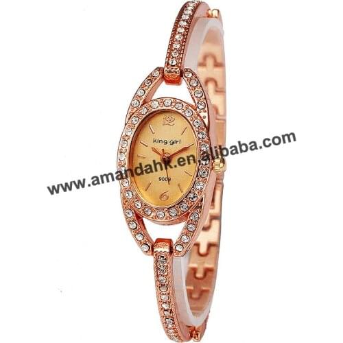 Hot Wholesale Fashion Women Bracelet Wristwatch Hot Sale Women Rhinestone Watch Elegant Hot Women Dress Lady Watches