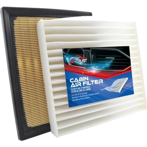 Bi-Trust Engine & Cabin Air Filter for Toyota Prius/RAV4 Lexus NX300H/CT200H 87139-07010,87139-YZZ08,CF10285,87139-07010,CA10741