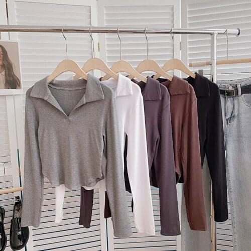 Женские футболки с длинным рукавом GUUZYUVIZ China At AliExpress