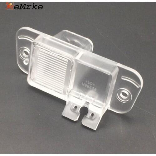 EEMRKE Car Camera Bracket License Plate Lights Housing Mount for SSangYong Actyon / Micro Actyon 2006-2010