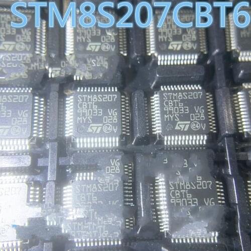 3pcs STM8S207CBT6 microcontroller chip LQFP-48 For Electrical Equipment XP013I