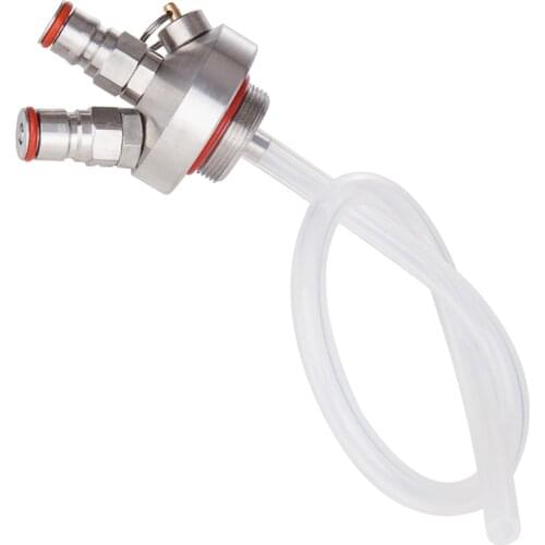 Mini Keg Beer Dispenser, Stainless Steel Mini Keg Beer Growler Spear Tap Dispenser for Craft Beer Grow Spear Beverage Tools