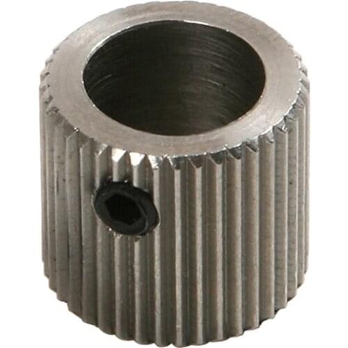 MK7 MK8 Gear Stainless Steel Extruder Feeder Driver Pulley 3D Printers Parts Wheel 40 Teeth