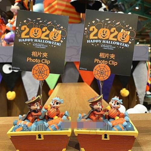 Cartoons Shanghai Disney 2020 Halloween Island Chichididi Photo Clip Car Decoration Gift AG2318