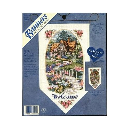 TD Mouse avatar Counted Cross Stitch Kit Cross stitch RS cotton with cross stitch dim 72538 rose house