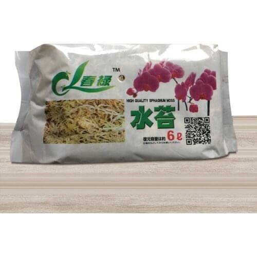 6L Natural Sphagnum Moss Garden Moisturizing Nutrition Organic Fertilizer Protect Orchid Succulent Plant Roots Lithops Succulent