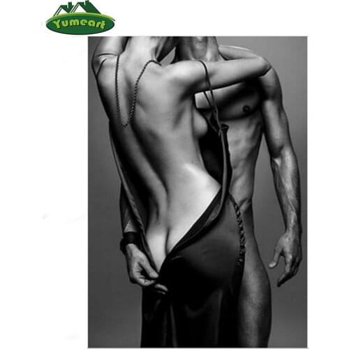 New 3d Diy Diamond Painting Sexy Women and Men Needlework Rhinestones Dmc 5d Diamond Embroidery Cross Stitch Home Decor Craft