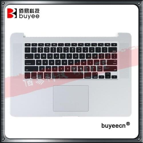 Original 15'' A1398 Topcase 2013 2014 For Macbook Pro Retina Top Cover US Keyboard Backlight Trackpad ME293 ME294 MGXA2 MGXC2