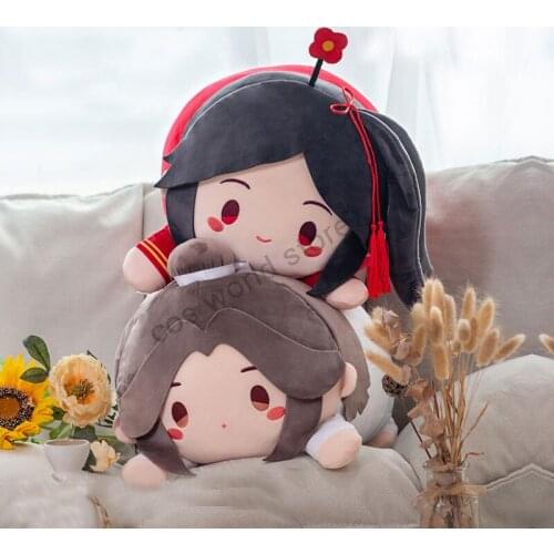 36cm Tian Guan Ci Fu Hua Cheng Xie Lian Cartoon Plush Stuffed Dolls Throw Pillow Dango Sofa Cushion Toy Cosplay Xmas Gift