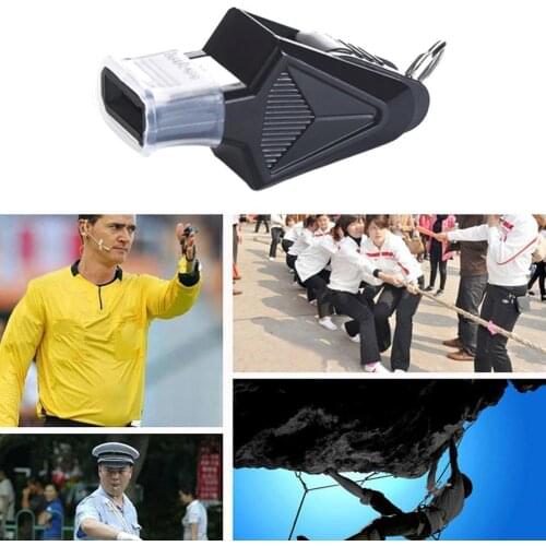 Portable Outdoor Sports Training Whistle With Rope Emergency Sports Outdoor Professional Referee Match Whistle Whistle Surv W8N2