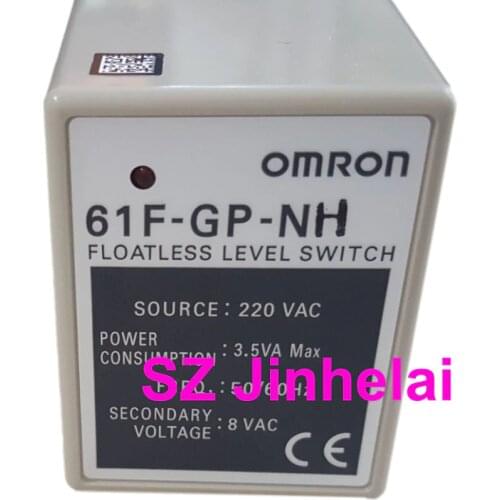 Authentic original 61F-GP-NH AC220V OMRON Liquid level relay water level controller 220VAC