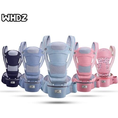 0-48 Months Ergonomic Baby Carrier Backpack For Newborn Multi-Functional Four Seasons Universal Back Holding Babys Back Belt