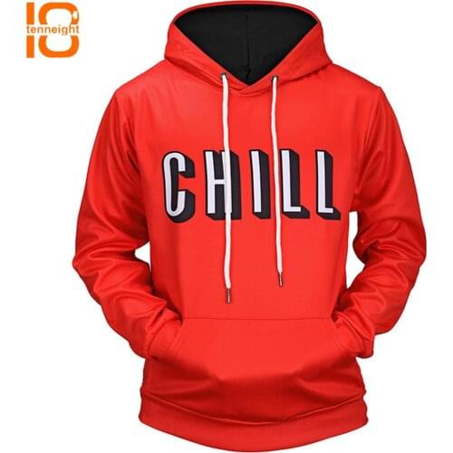 TENNEIGHT Autumn/winter new letter printing 3D hooded sweatshirts Male/women outdoor sports hooded sweatshirts couple clothing