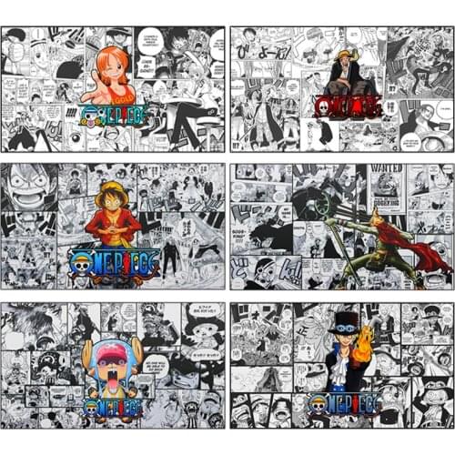 Japanese anime canvas painting cartoon character art posters and prints decorate the living room childrens room (frameless)