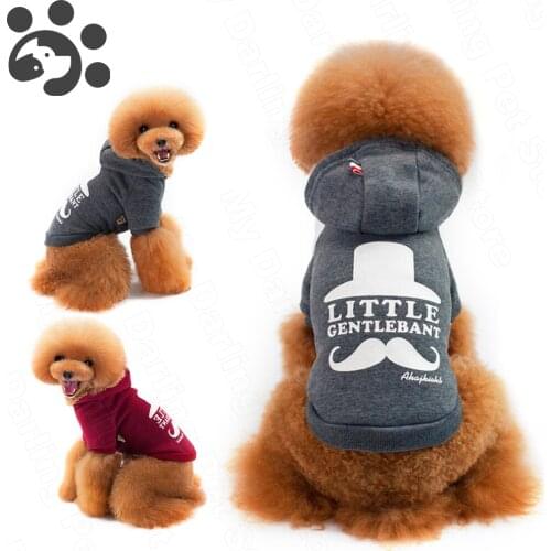 Winter Dog Clothes Hoodie for Dogs Puppy Small Pet Dog Jersey Clothes Cute Dogs Costume for Cat Kitten Jacket Chihuahua Bulldog