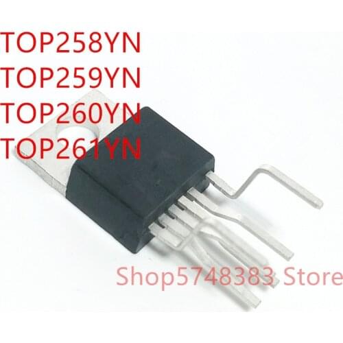 10PCS TOP258YN TOP259YN TOP260YN TOP261YN TO-220-6