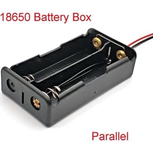 18650 Power Bank Cases 2 18650 Battery Holder Storage Box Case 18650 Parallel Battery Box