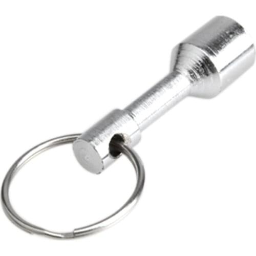 2 Pcs/Set Strong Magnet Key Holder Pocket Keychain Split Ring Keyrings Gift NOV99