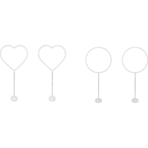 2Pc Wedding Arch Round Ring Arch Stand Artificial Flower Balloons Decor Birthday Party Wedding Decoration Flower Stand