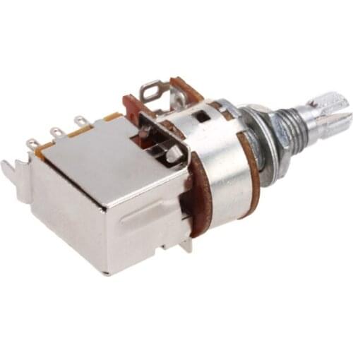 A500k Push Pull Audio Taper Electric Guitar Potentiometer Control Switch Pot