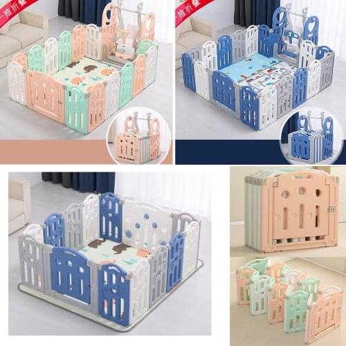 Baby plastic fence kiddie playground toy rail