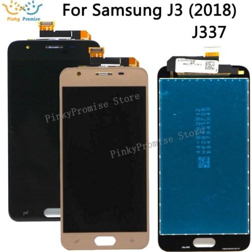 For Samsung Galaxy J3 2018 J337 J337P J337T LCD Display Touch Screen Assembly Replace 100% Tested