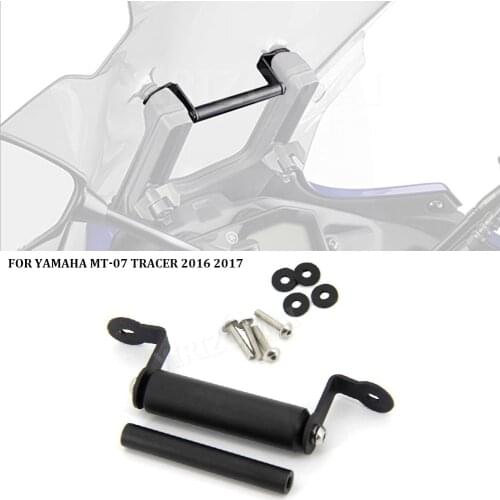 For YAMAHA MT-07 Tracer MT07 MT 07 mt07 2016 2017 Motorcycle Accessories Stand Holder Phone Mobile Phone GPS Plate Bracket