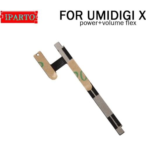 UMIDIGI X Side Button Flex Cable 100% Original Power + Volume button Flex Cable repair parts for UMIDIGI X