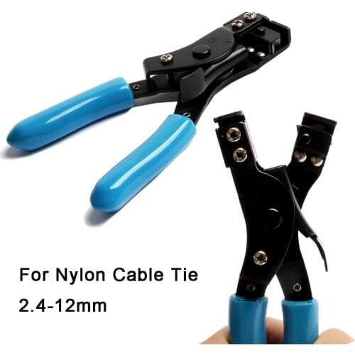 Fastening And Cutting Tool 2.4-12mm Wires Special For Nylon Cable Tie Gun Cutting insulating Pliers HT-2081