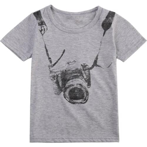 Cute Summer Children Clothing Newborn Infant T-shirt Kids Baby Boy Clothes Tops Tank Vest Blouse