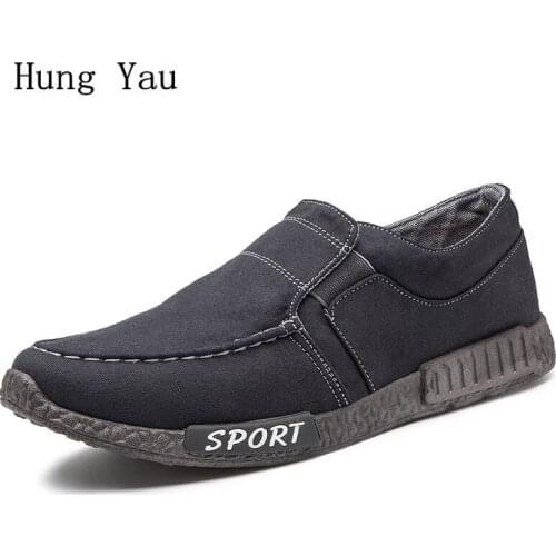 Men Shoes Flats Loafers Denim Shallow Fashion Casual Slip On Walking Comfortable Summer Autumn Driving Outdoor Breathable