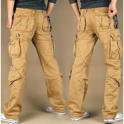 Men And Woman Cargo Pants Trousers Loose Pure Cotton Plus Size Ladies Harem Hip Hop Pants Casual Pants Size :XS-4XL