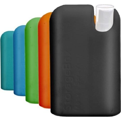 New Silicone Mask Storage Box Mask Dust Proof Box Alcohol Storage Bottle Storage Box