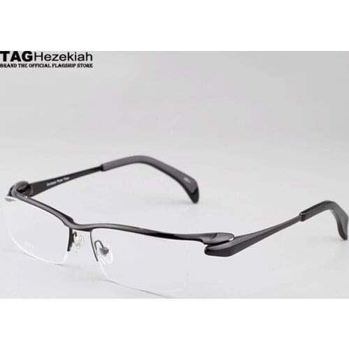 2019 retro Brand titanium eyeglasses frames glasses frame men women prescription eyewear frames Reading glasses Lightweight nerd