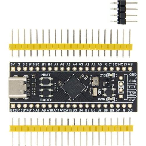 STM32F401 Placa de desarrollo STM32F401CCU6 STM32F411CEU6 STM32F4 de aprendizaje