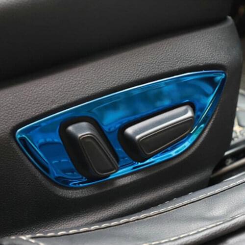 2PCS/SET Stainless steel decorative frame adjustment panel for Toyota camry XV70 2018 2019 2020 accessories