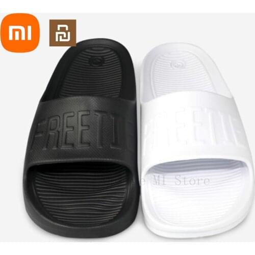 Xiaomi Youpin FREETIE LOGO Sports Slippers Anti-Slip Groove Design Ergonomic Foot Bed High Quality Mens Shoes Womens Shoes
