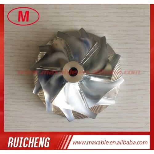 T88 34D 69.67/94.68mm 6+6 blade high performance turbo Billet/milling/aluminum 2024 compressor wheel for Greddy 49188-02700