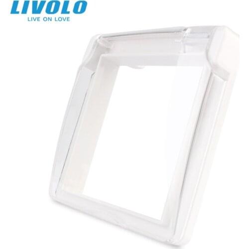 Livolo EU Standard Socket Waterproof Cover,Plastic Decorative for Socket, 4 Colors ,C7-1WF-11/12/13/15,do Not Include The Socket