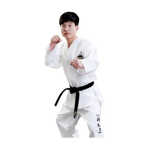 High Quality ITF Uniform for Competition Standard Taekwondo Suit Customized Taekwondo Suit for Kid and Adult