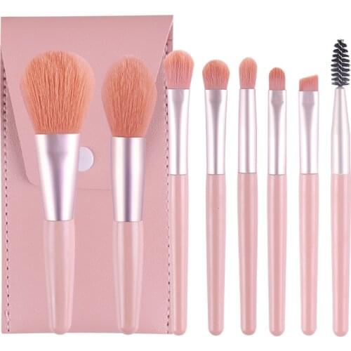 ZOREYA Mini Portable Makeup Brushes Set Foundation Powder Eyeshadow Blending Eyeliner Blending Make Up Brushes Beauty Tools