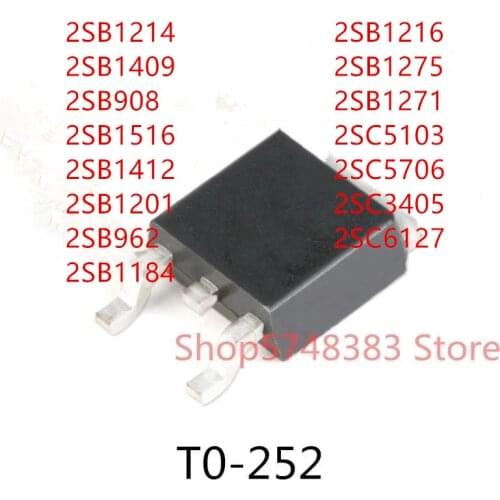 10PCS 2SB1214 2SB1409 2SB908 2SB1516 2SB1412 2SB1201 2SB962 2SB1184 2SB1216 2SB1275 2SB1271 2SC5103 2SC5706 2SC3405 2SC6127