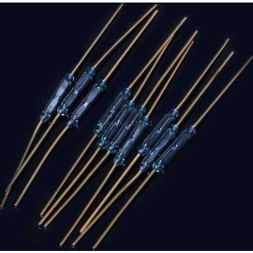 10 Pcs MKA-10110 10-15AT Magnetic Sensor N/O SPST Contact Reed Switches Dropship