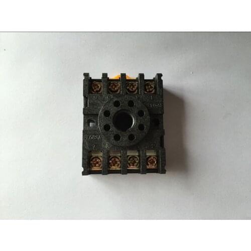 20pcs / lot PF083A 8 pin relay socket base for DH48S ST3P AH3-3 MK2P JTX-2C