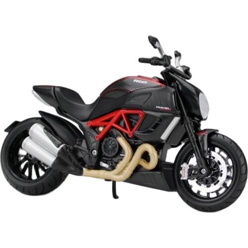 Maisto 1:12 DUCATI Diavel Carbon Metal Motorcycle Diecast Bike Car Model Toy Collection Mini Moto Gift