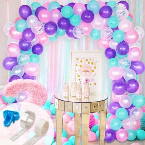 Balloon Arch Garland Set Color Balloon Set Boy Girl Birthday Wedding Party Decoration Wedding Room Decoration 013