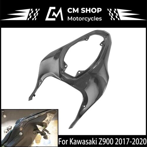 Carbon Fiber Motorcycle Rear Fender Fairing ABS Injection Protective Shell For KAWASAKI Z900 2017 2018 2019 2020