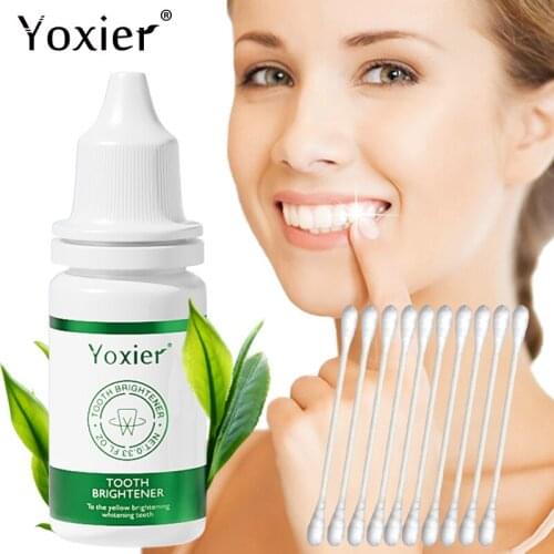 Tooth Brightener Serum Clean Oral Hygiene Whitening Teeth Remove Plaque Coffee Stains Fresh Breath Dental Tools Oral Care 1pcs